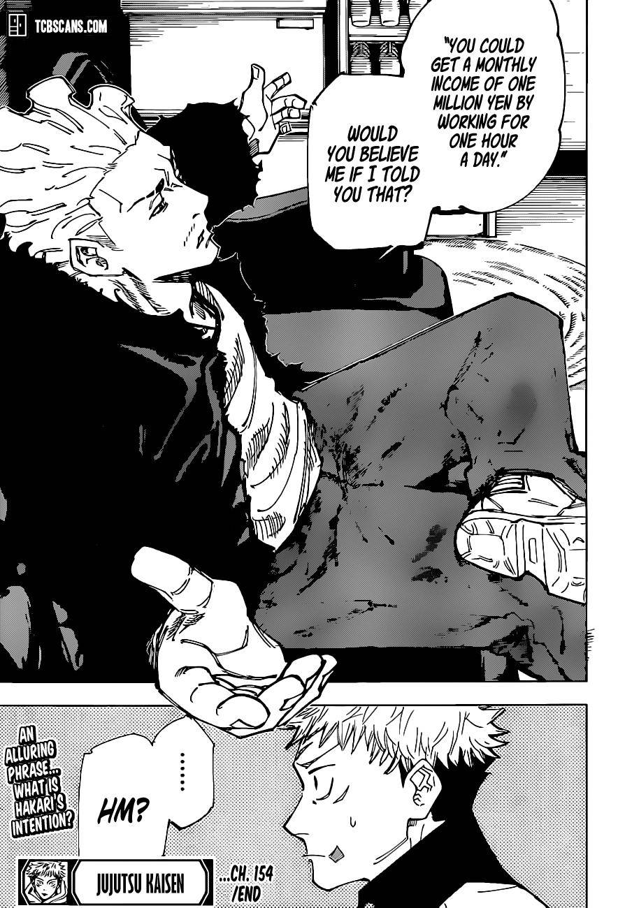 Jujutsu Kaisen Chapter 154 20